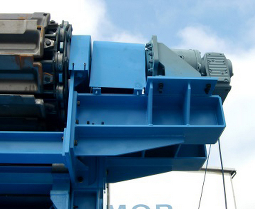 Gießband für Kupfermasseln